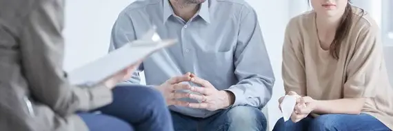 This is an image of a divorce mediation session.